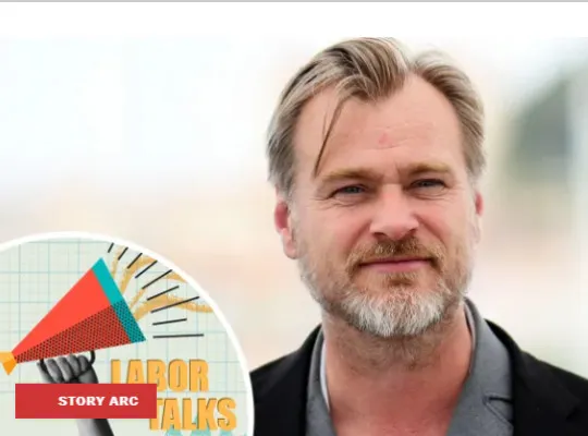 Christopher Nolan comments on potential Warner Bros. takeover and warns of mass layoffs.