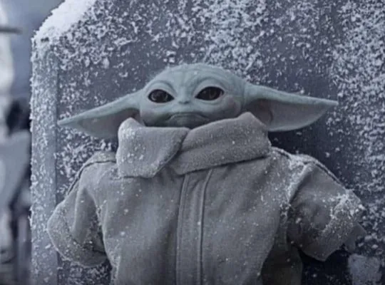 In the new trailer for "The Mandalorian & Grogu," the Battle of Hoth is shown.